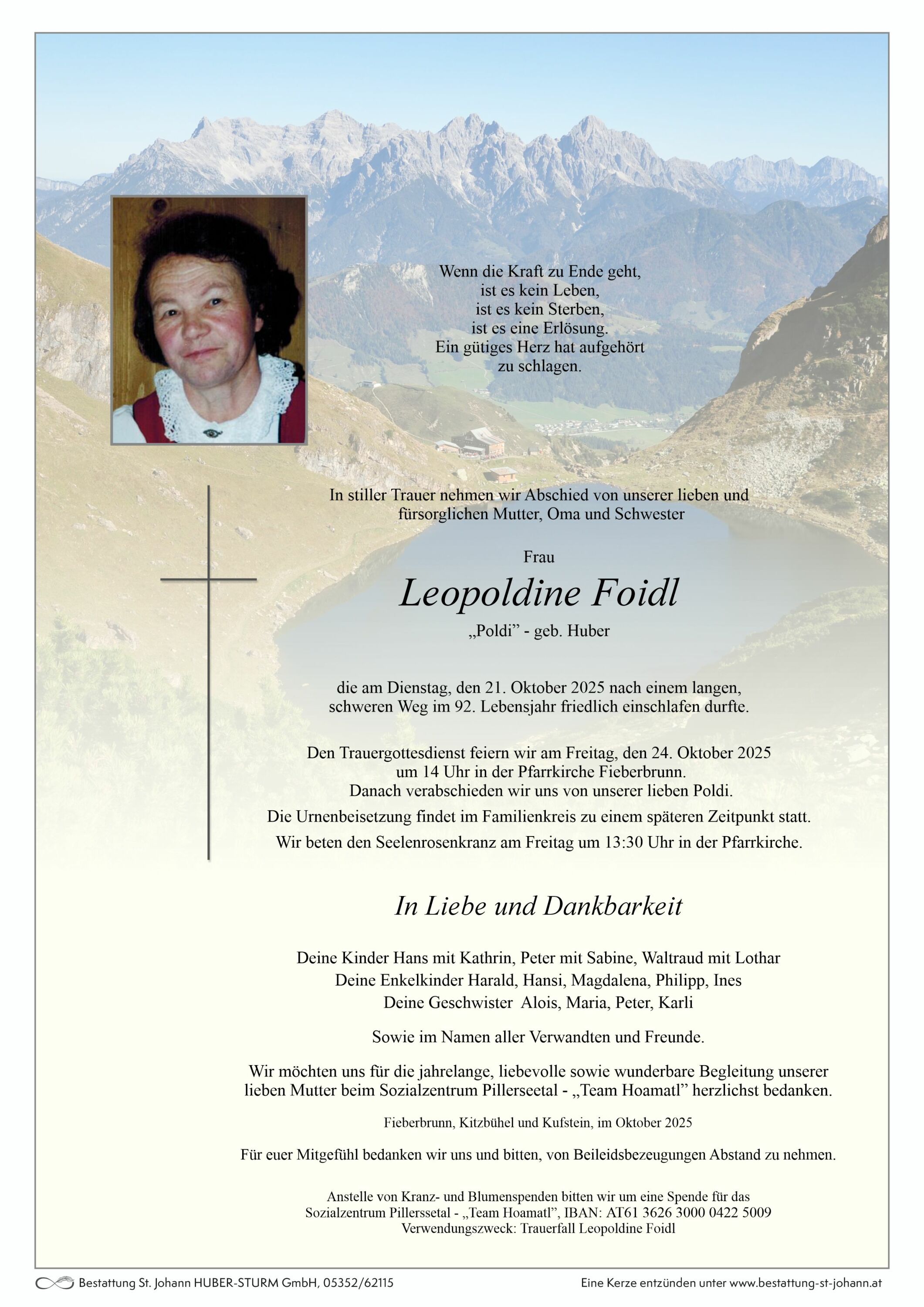 Leopoldine Foidl